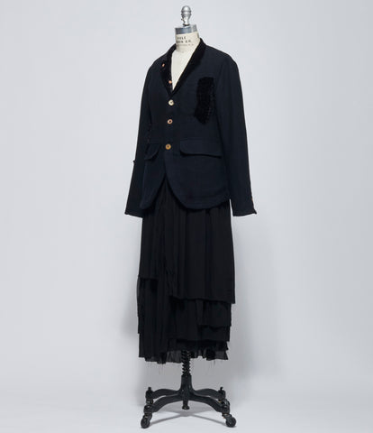 AW26 Aleksandr Manamis Womens Coat Dress Black