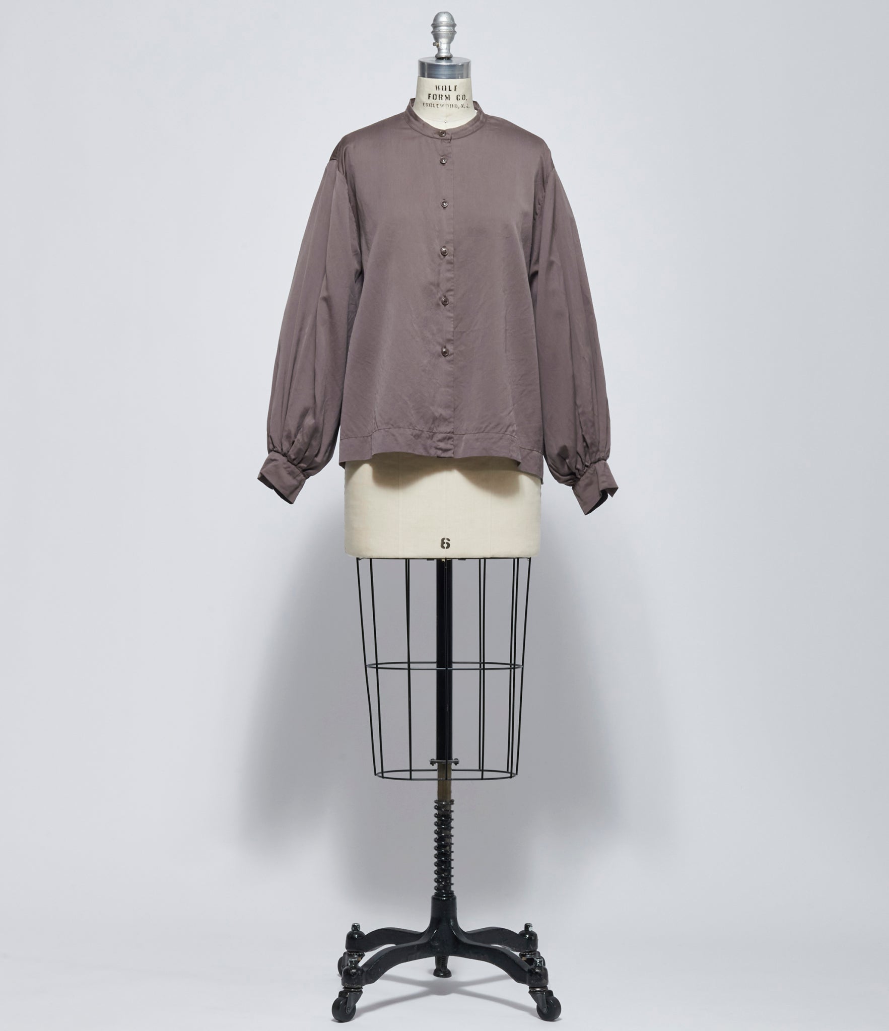 FW26 Casey Casey Womens Biggy Grandad Shirt Clay
