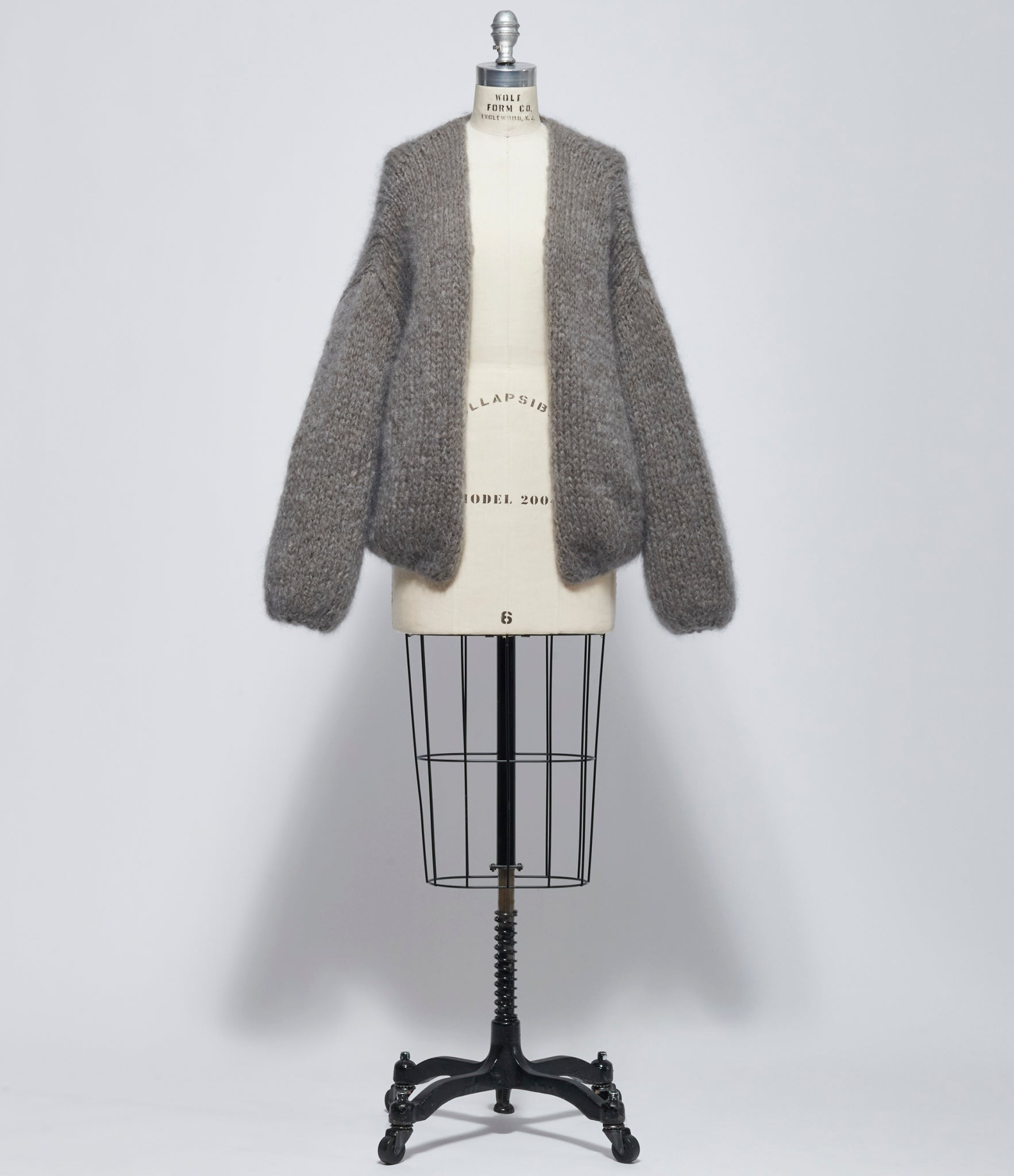 FW26 PRE Casey Casey Womens Short Cardigan Khaki