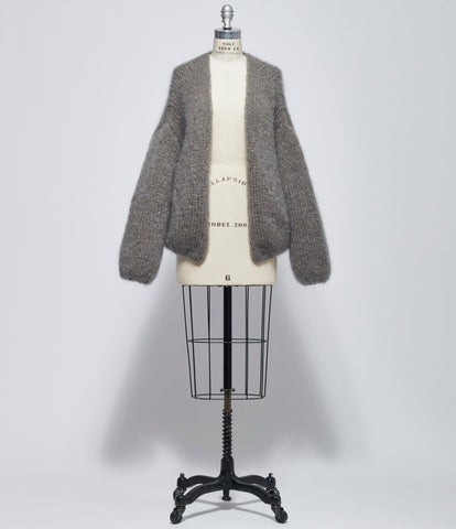 FW26 PRE Casey Casey Womens Short Cardigan Khaki