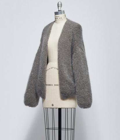 FW26 PRE Casey Casey Womens Short Cardigan Khaki