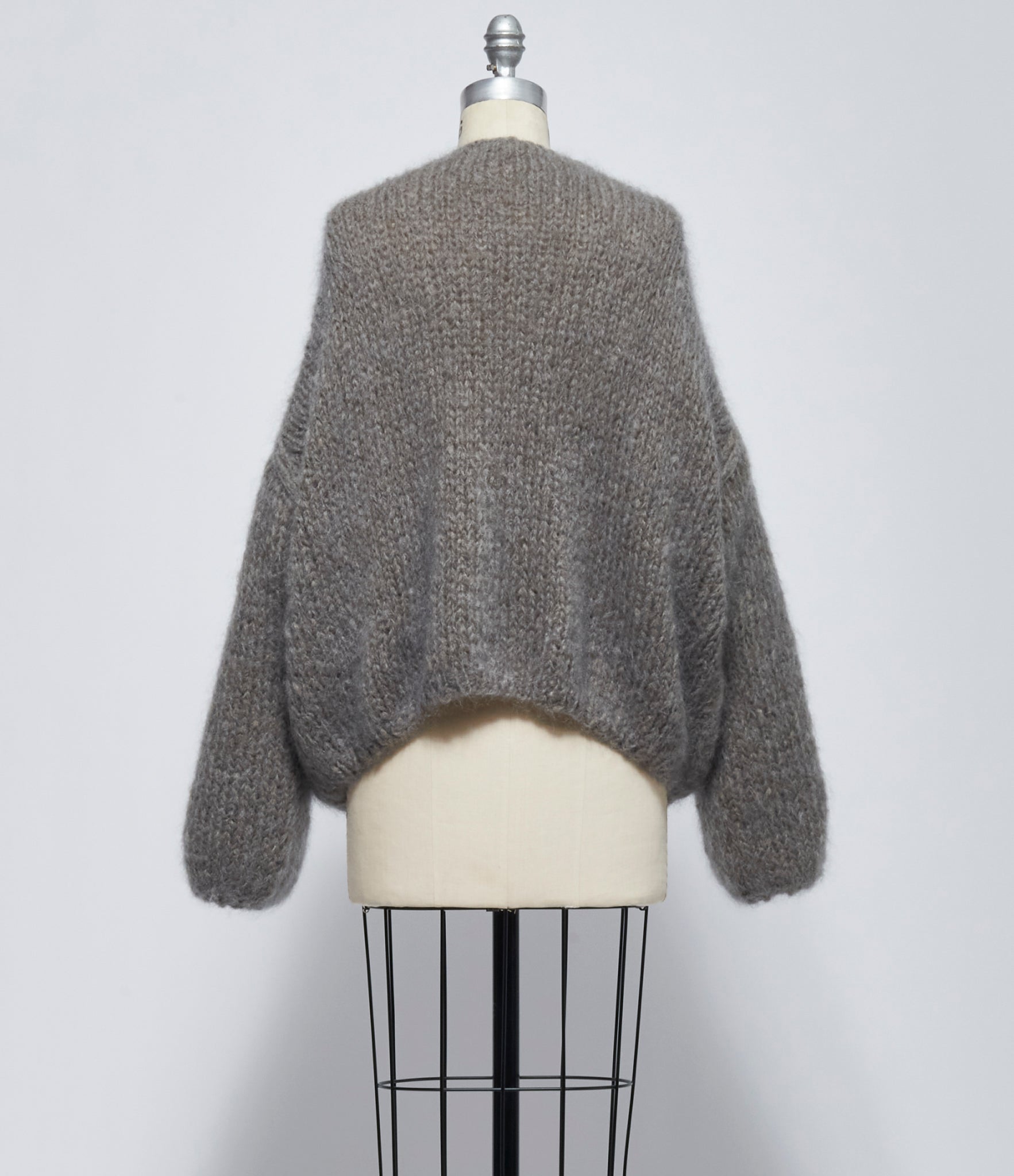 FW26 PRE Casey Casey Womens Short Cardigan Khaki