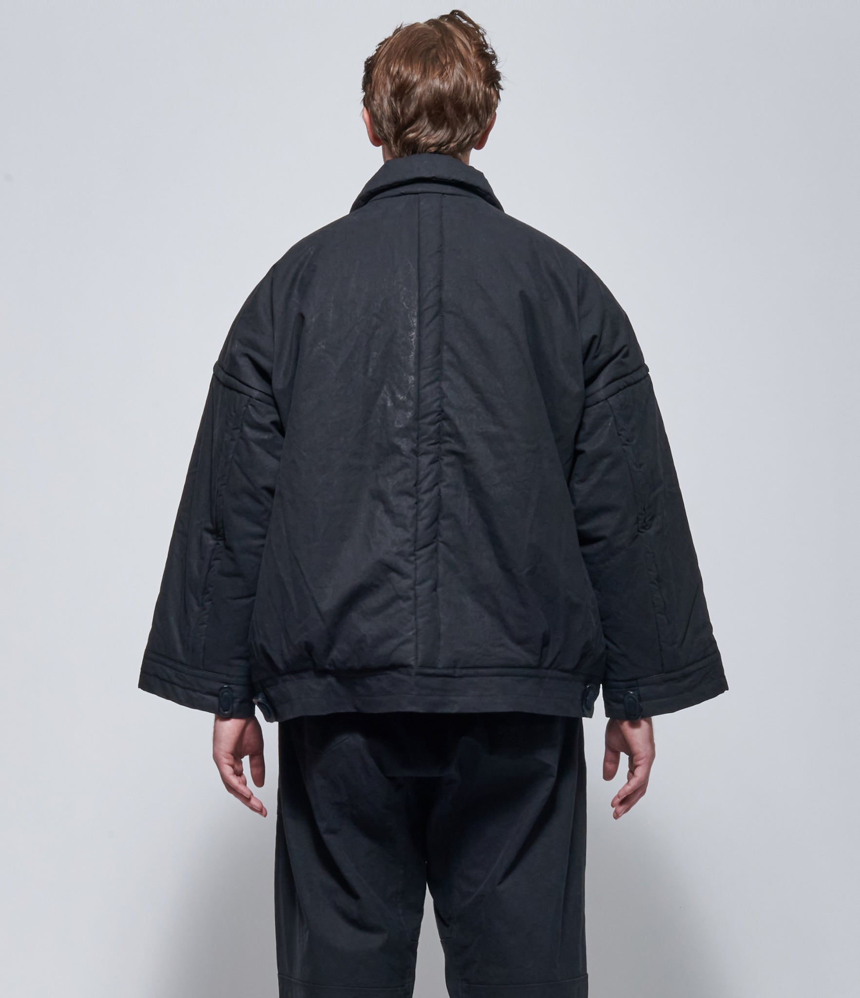 Jan Jan Van Essche #67 Deep Black Padded Jacket