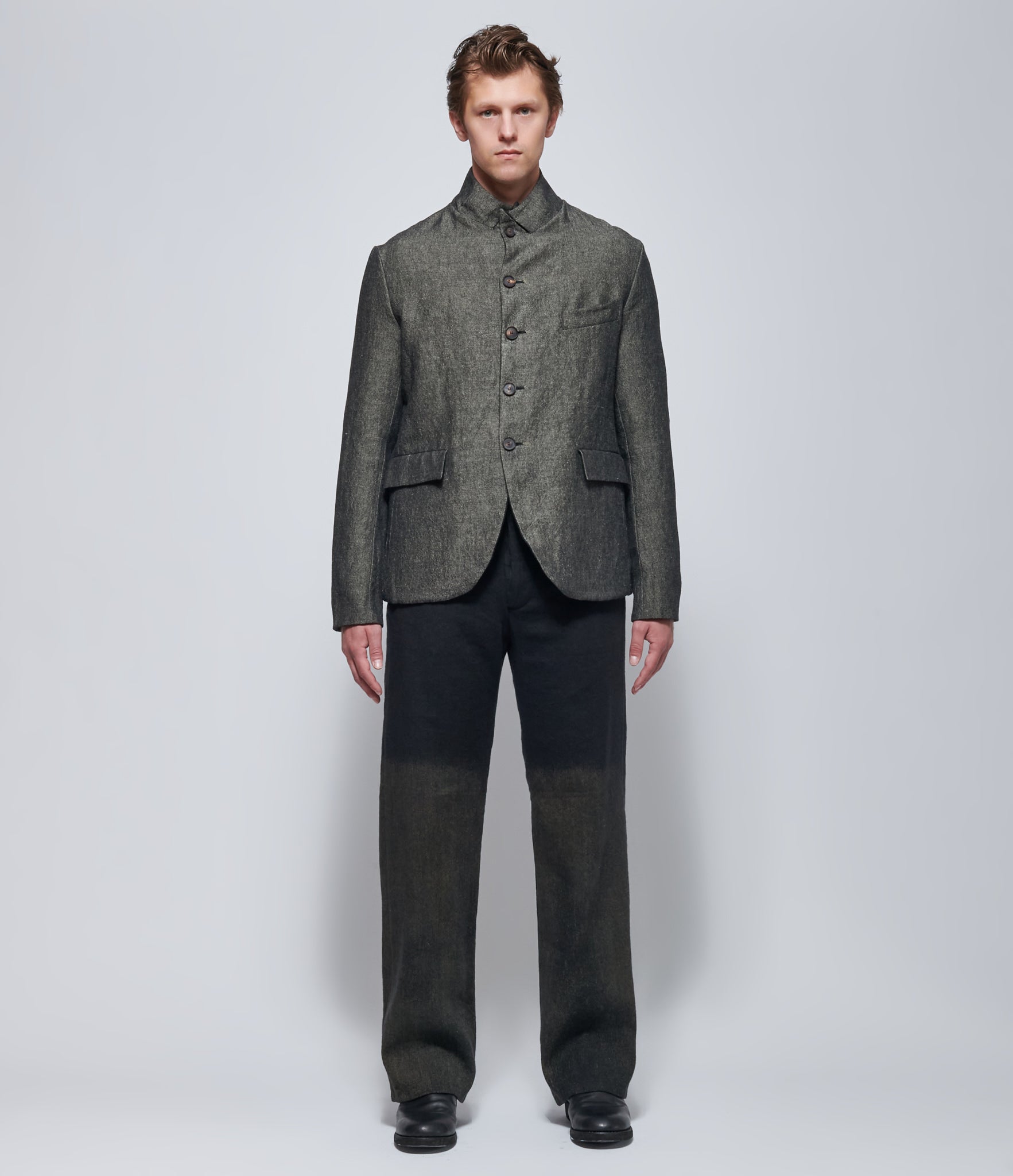 K'ANG Mens Dual Mid-Fit Reversible Sun-Rising Dye Jacket