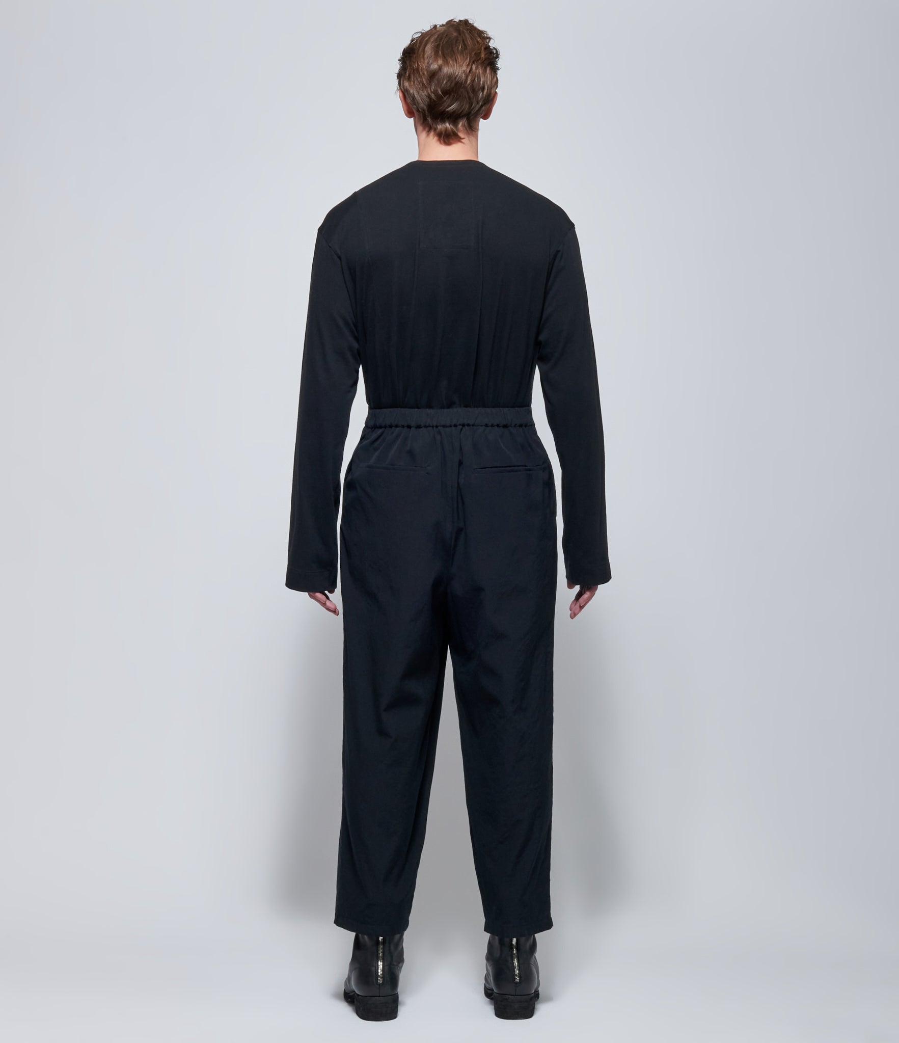 Chiahung Su Low Crotch Trousers in Black