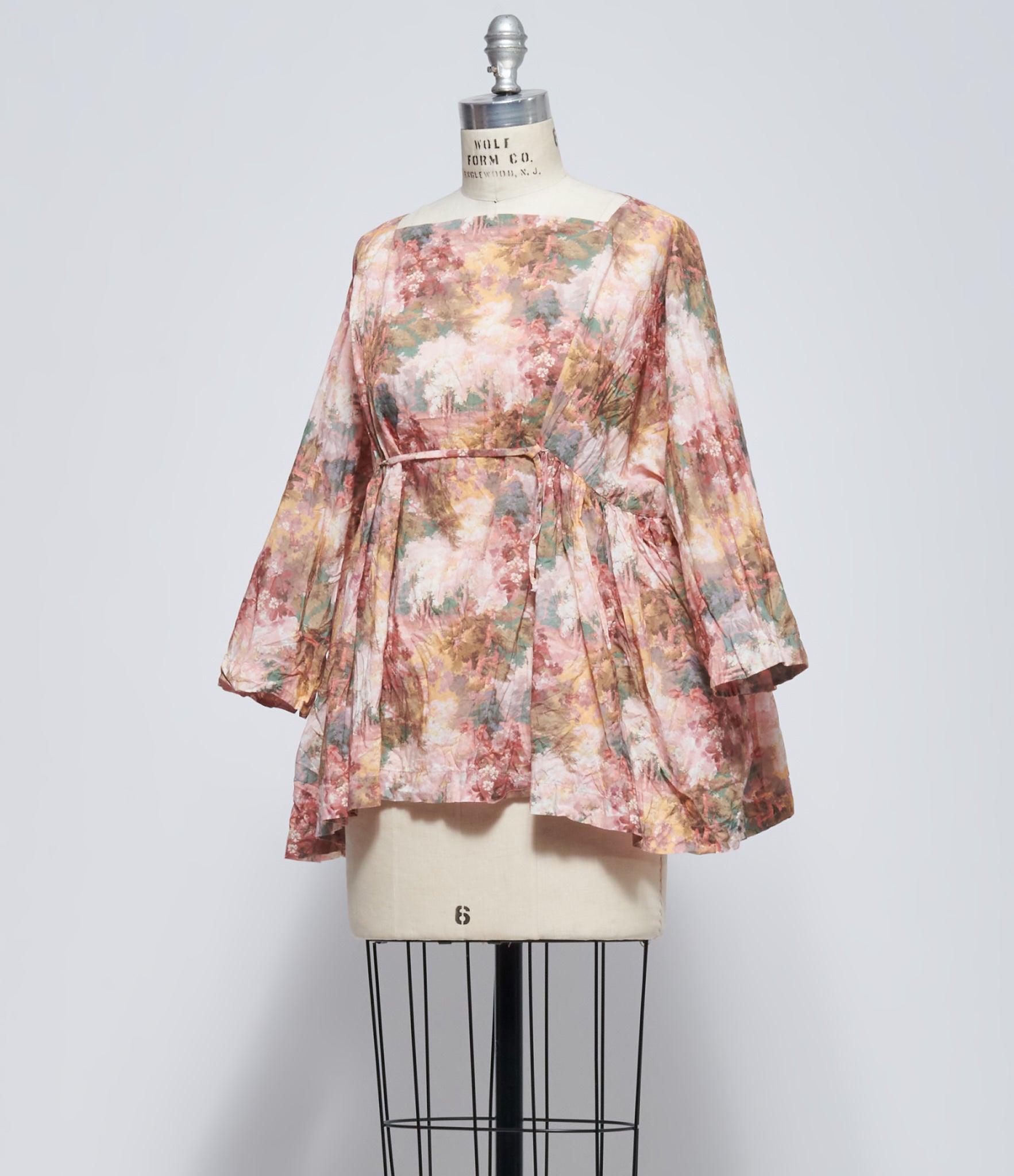 Daniela Gregis Women's Newpride Pink Liberty Watercolor Floral Washed Shirt