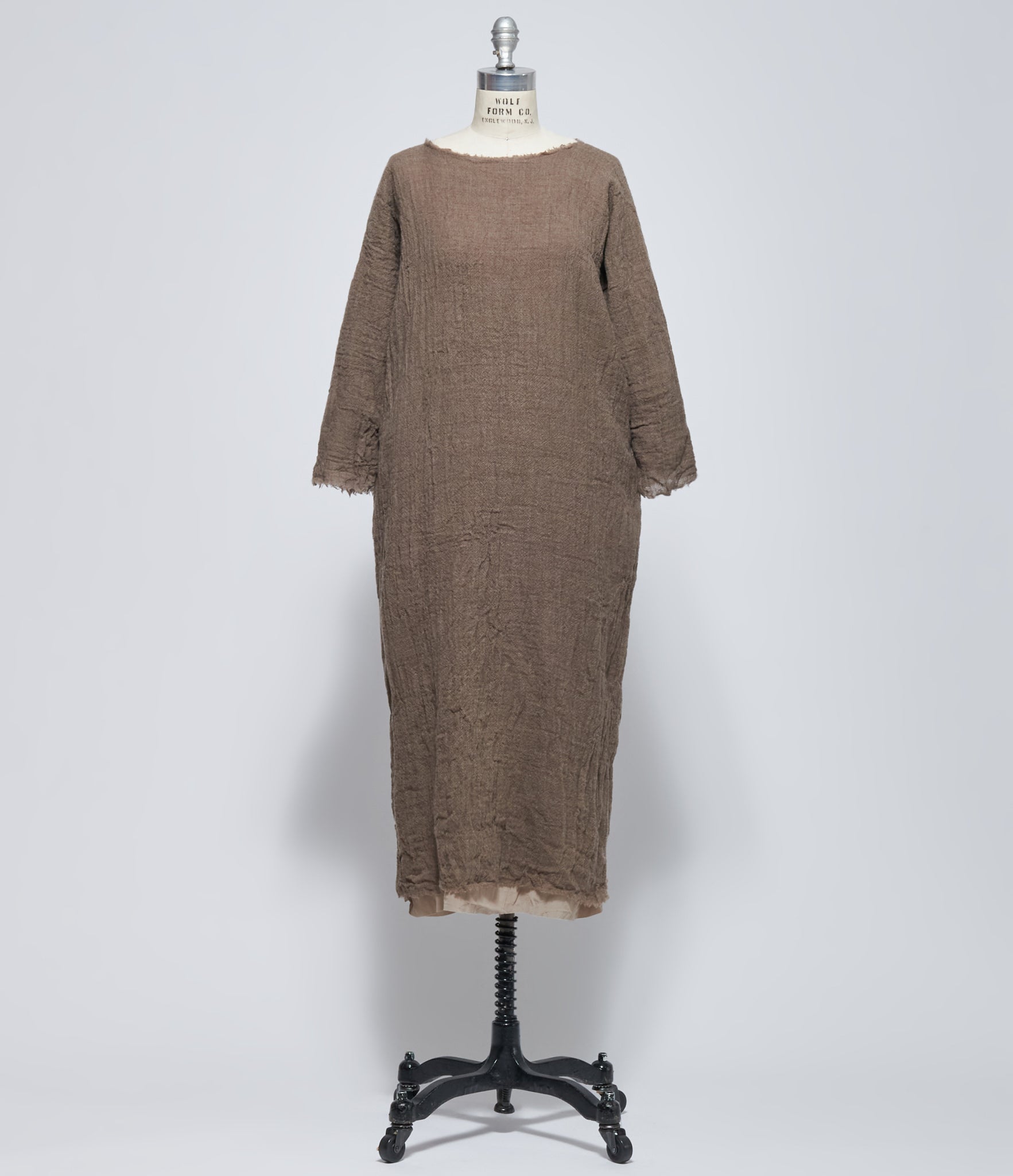 Daniela Gregis Women's Collo Tondo Double Washed Multi-Way Dress Natural Dove