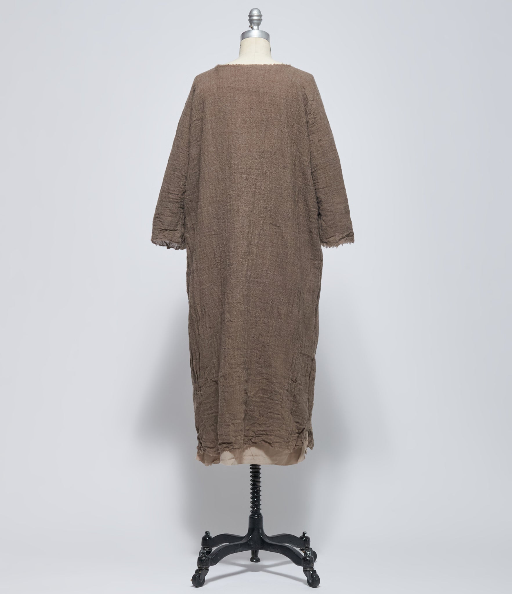 Daniela Gregis Women's Collo Tondo Double Washed Multi-Way Dress Natural Dove