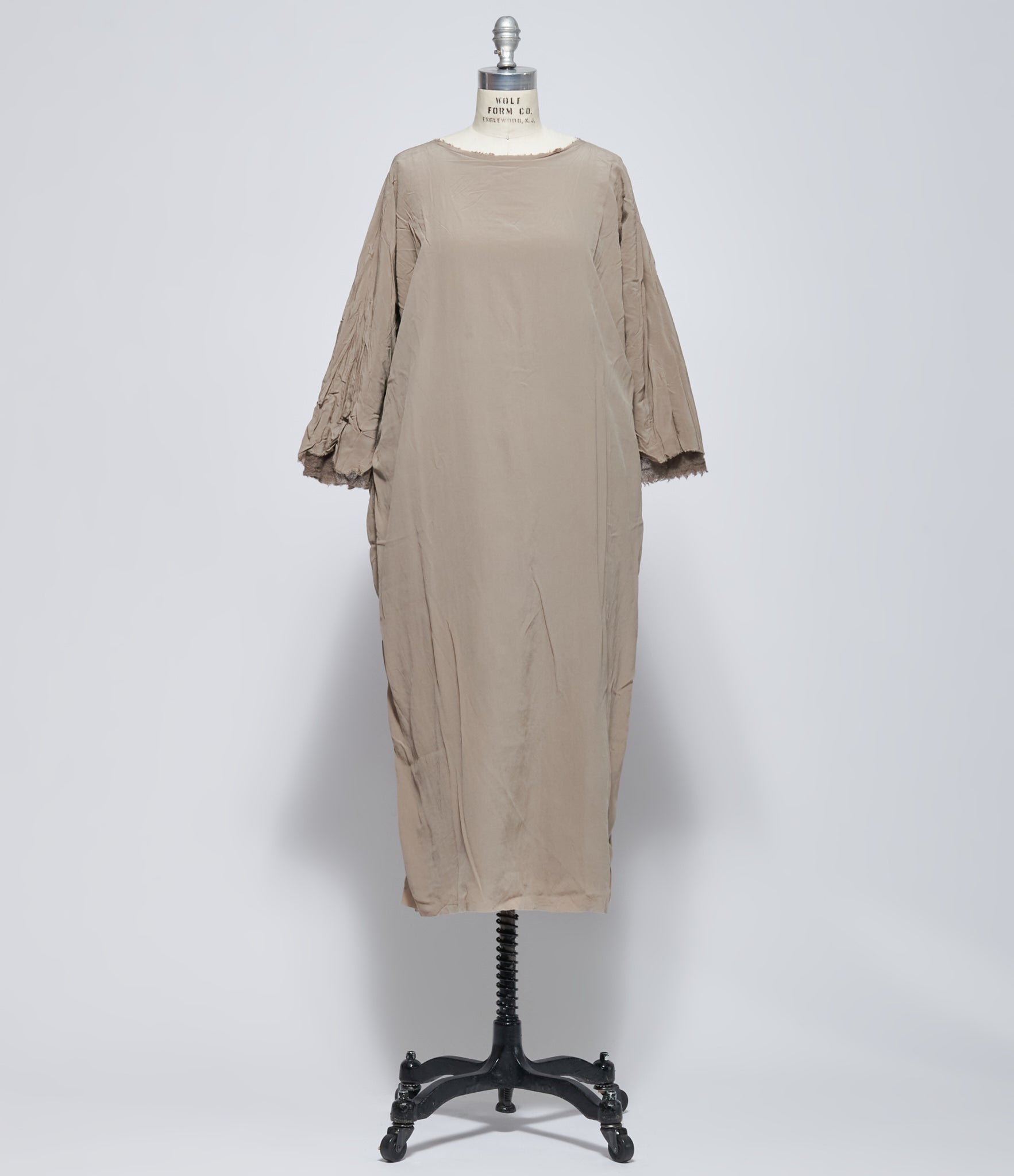 Daniela Gregis Women's Collo Tondo Double Washed Multi-Way Dress Natural Dove