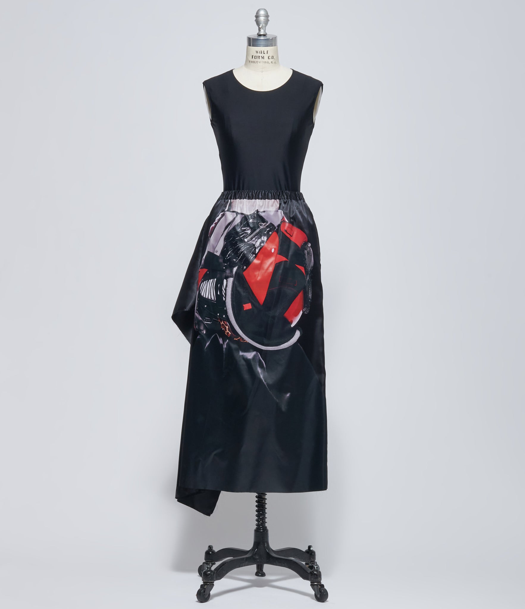 Junya Watanabe Women's Asymmetric Trompe L'Oeil Ruffle Skirt