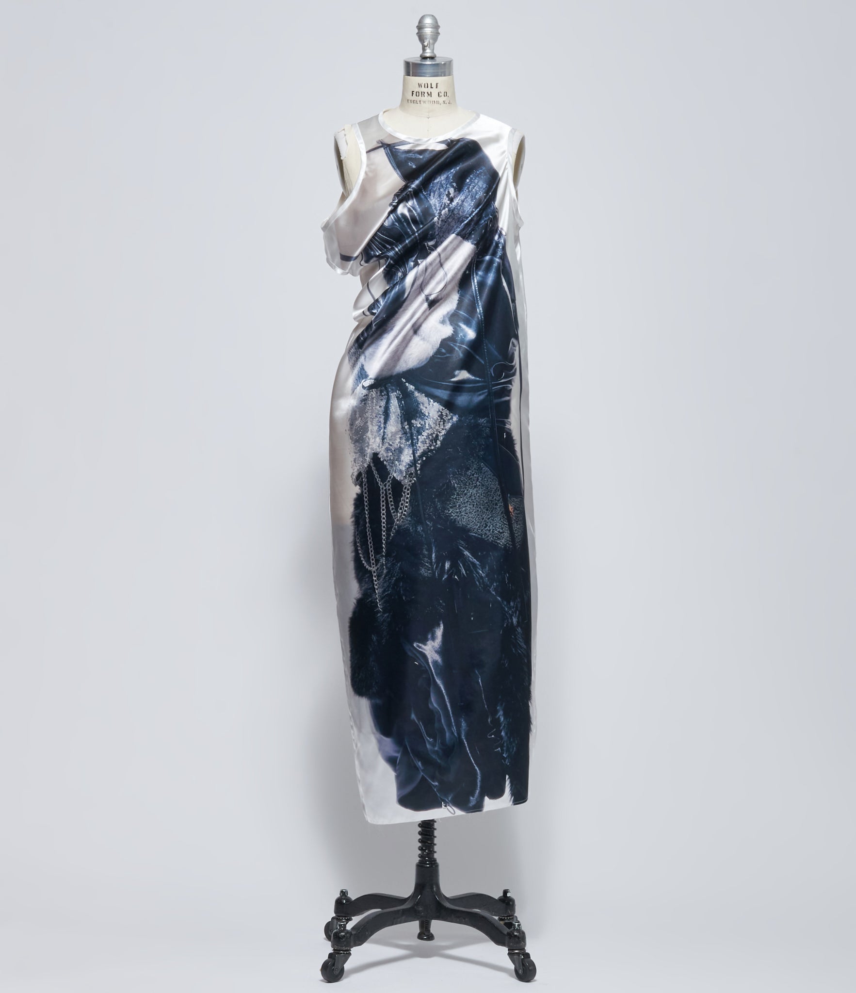Junya Watanabe Women's White Trompe L'Oeil Multi-Armhole Dress