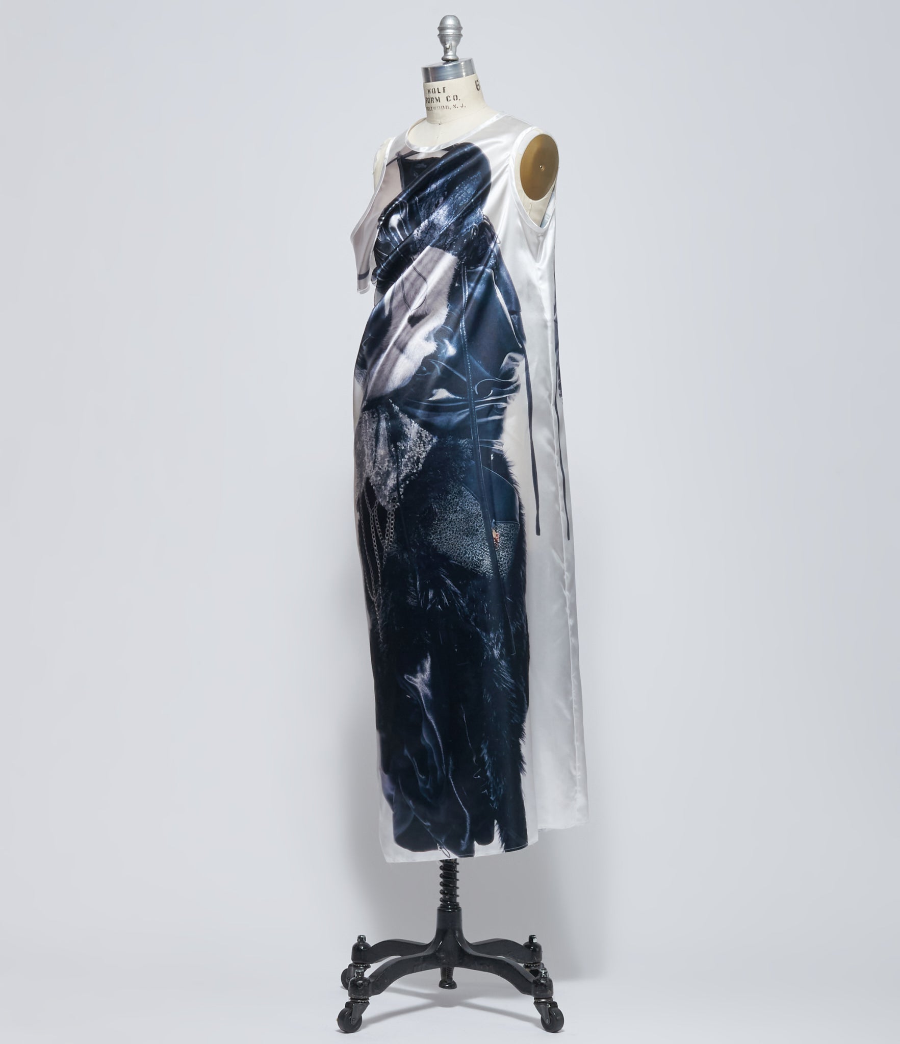 Junya Watanabe Women's White Trompe L'Oeil Multi-Armhole Dress