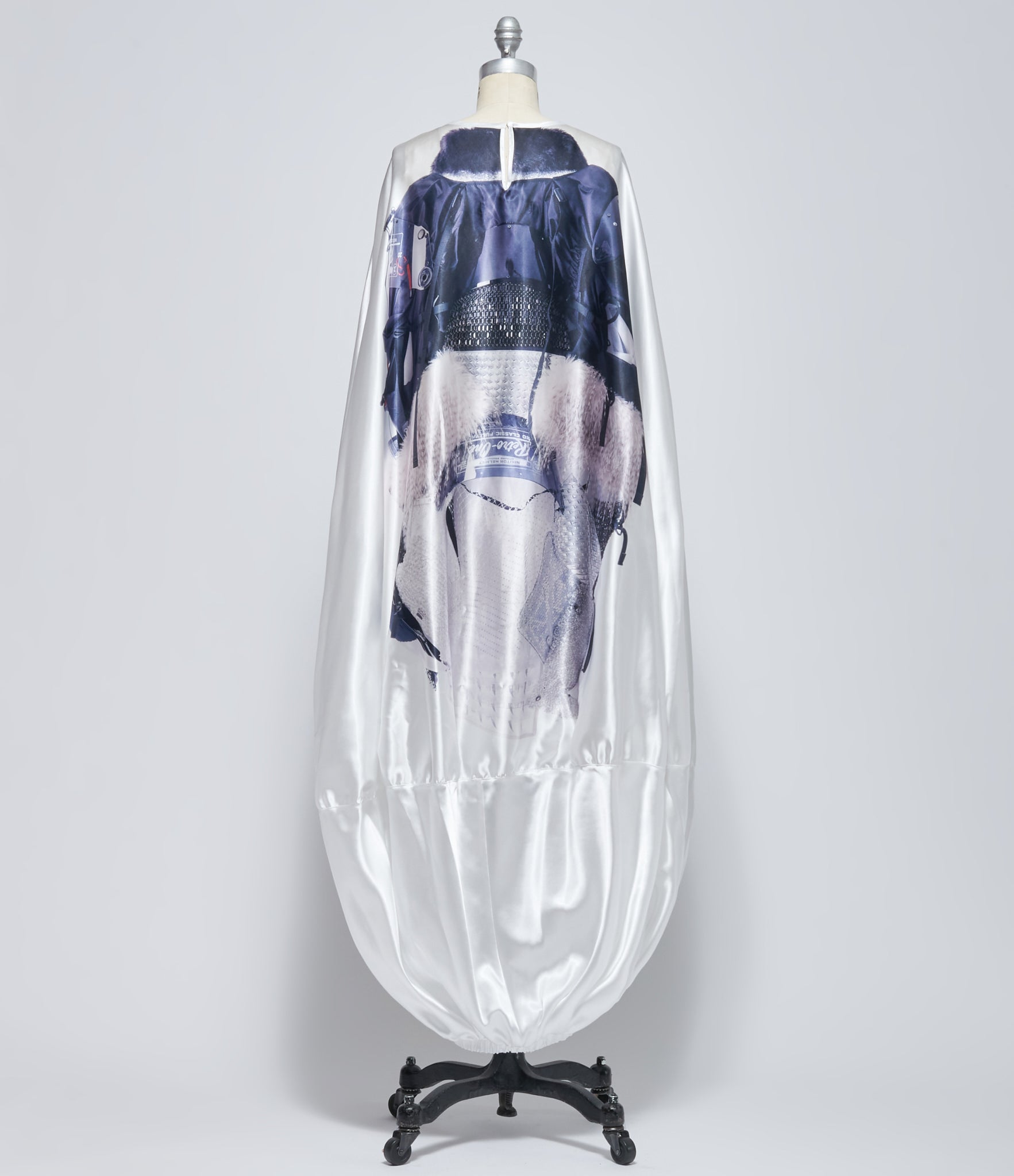 Junya Watanabe Women's White Trompe L'Oeil Balloon Dress