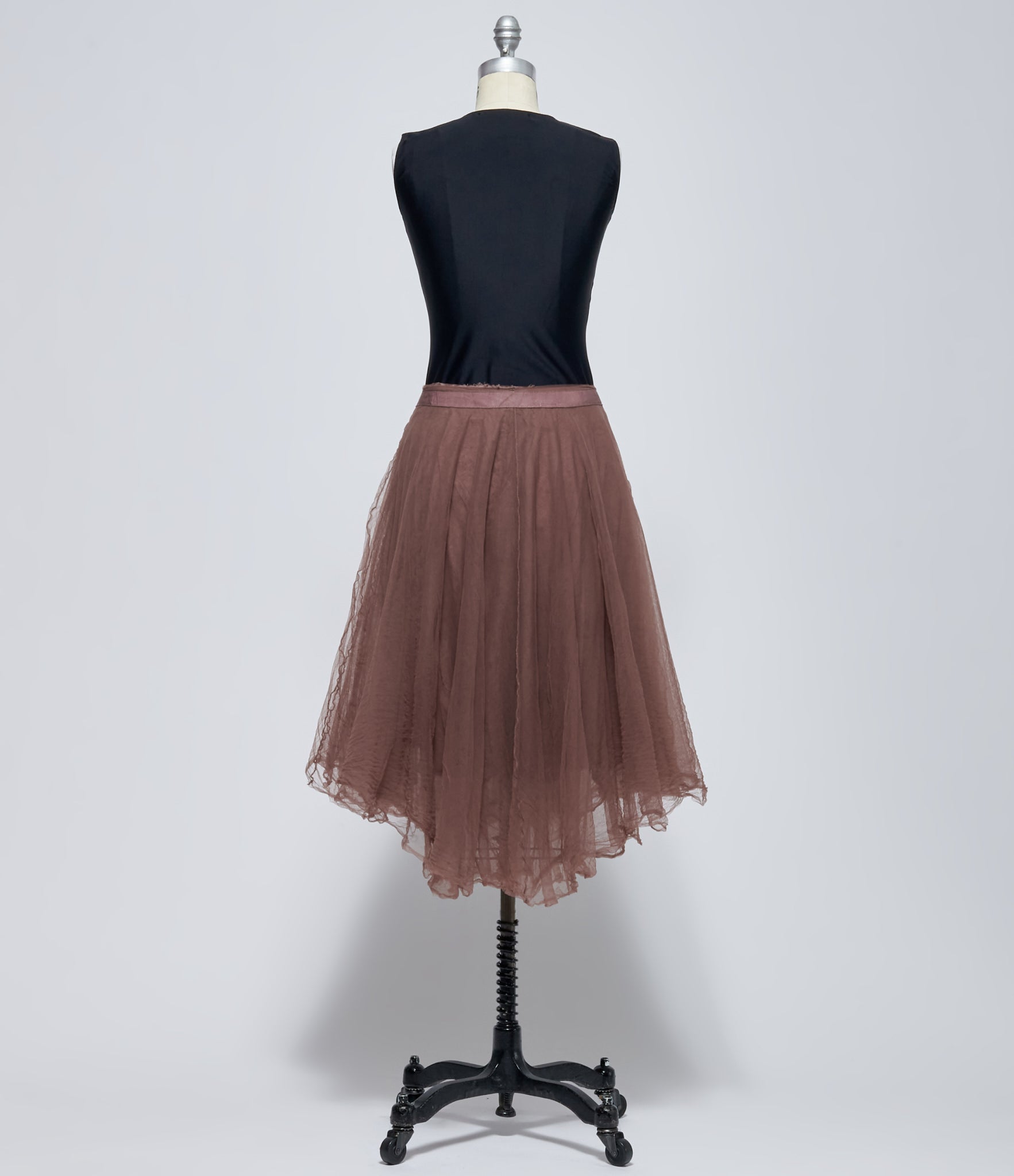 Marc Le Bihan Women's Bois De Rose Ovoid Tulle Skirt