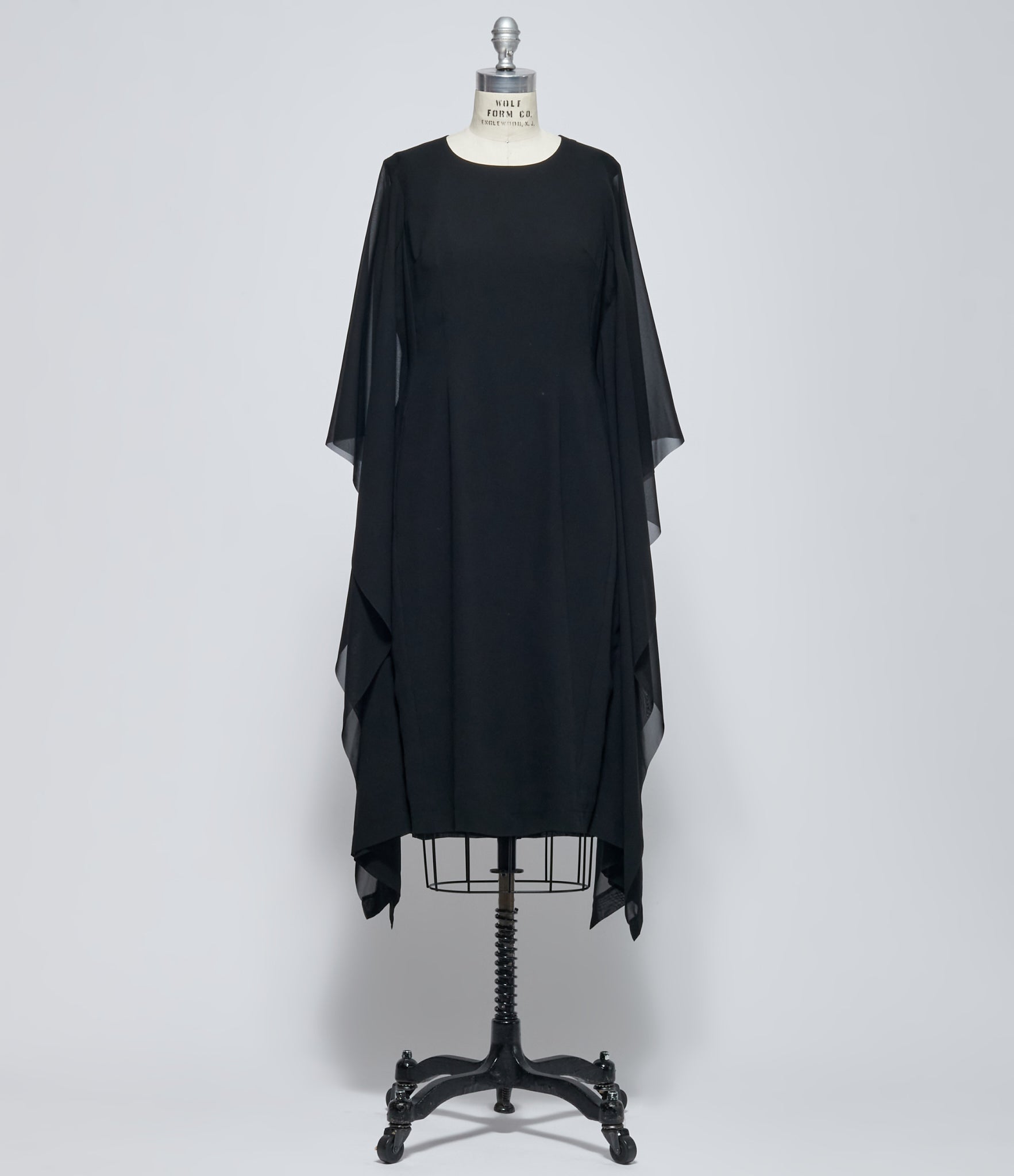 Comme des Garçons Women's Black Draped Panel Dress