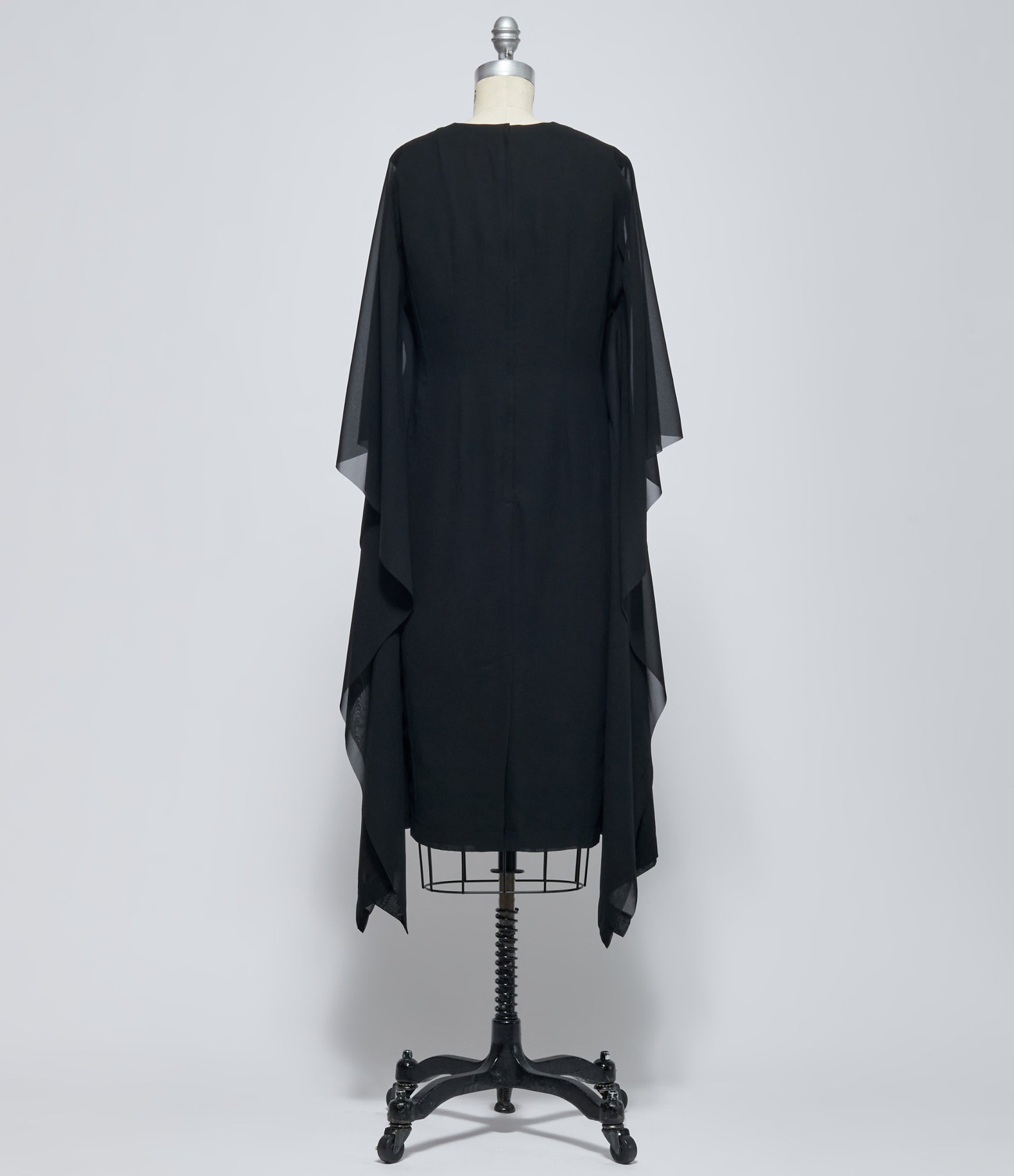 Comme des Garçons Women's Black Draped Panel Dress