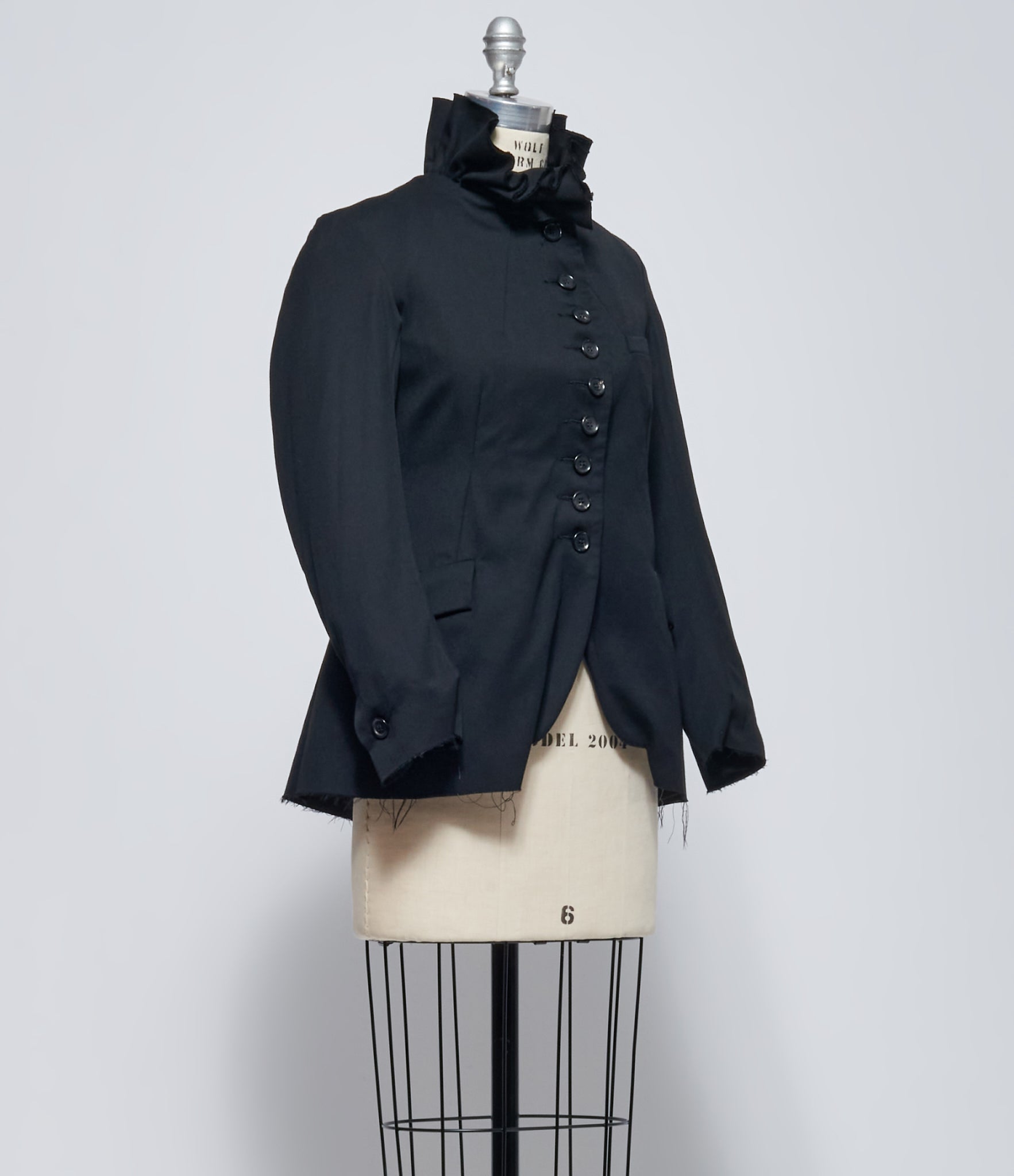 Elena Dawson Women's Black Medium Wool 9X Monet Jacket