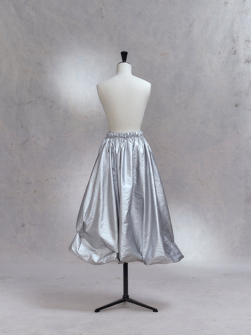 ANNOTHER [ARCHIVE] Silver Snowland Skirt