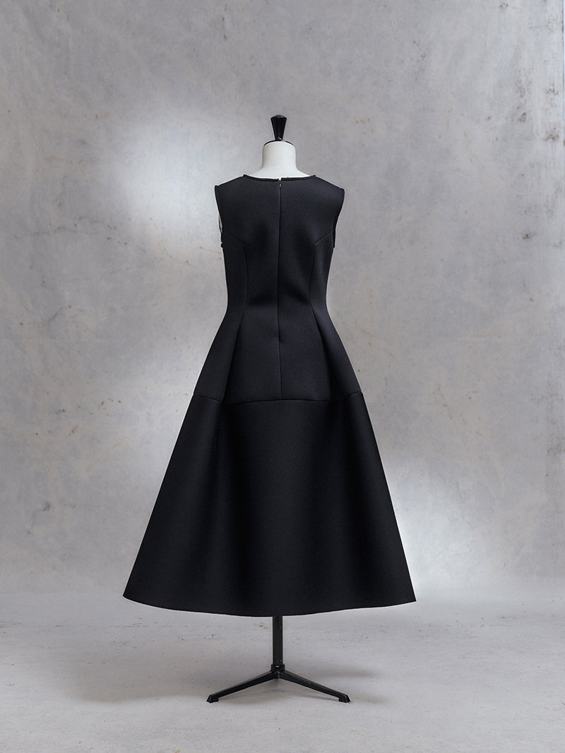 ANNOTHER [ARCHIVE] Black Neoprene Dress