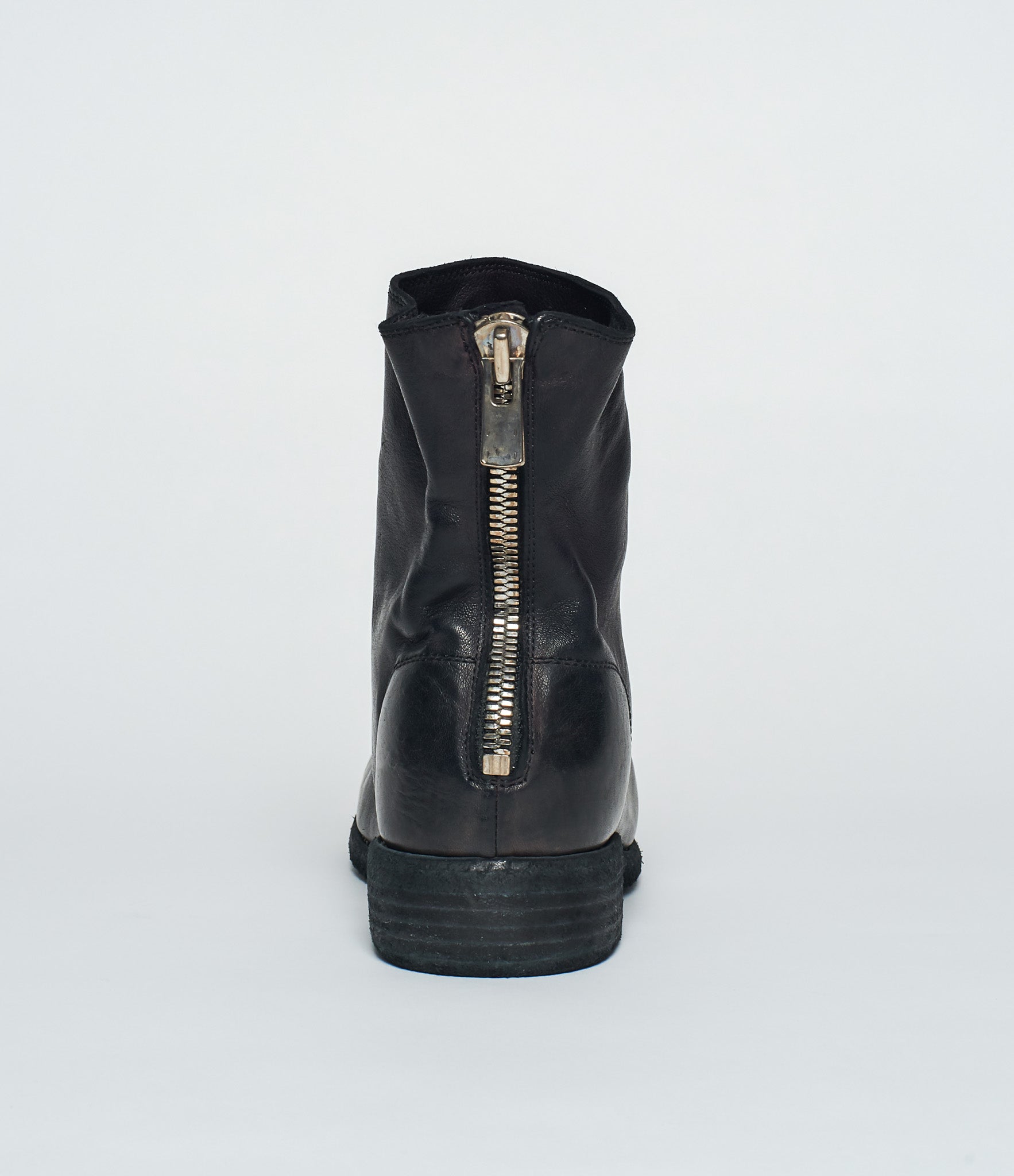 SS26 Guidi Womens 986 Soft Horse Full Grain Lined Back Zip Mid Boot