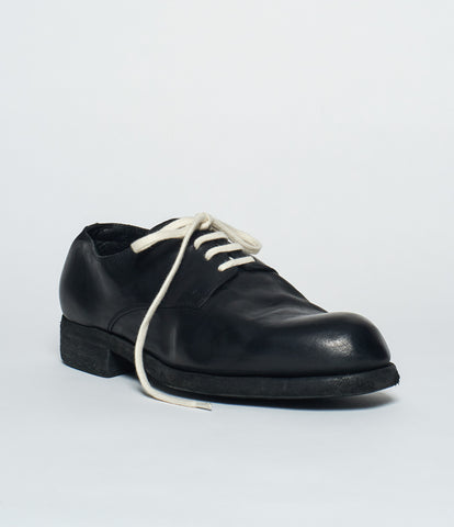 AW26 Guidi Women 112 Horse Black Oxford Pointy Black