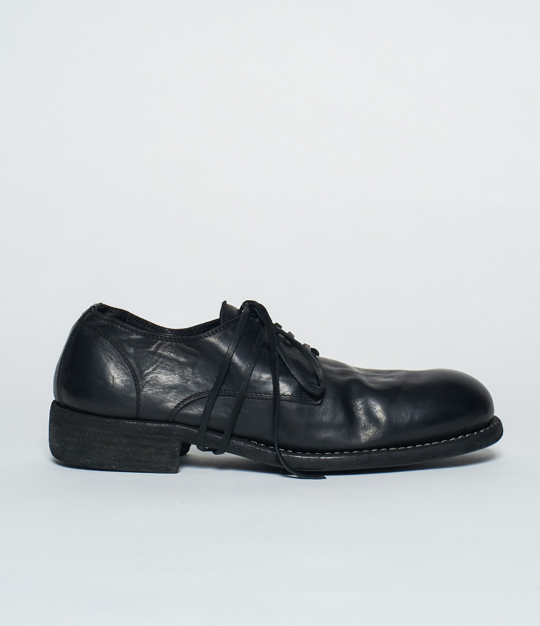 AW26 Guidi Women 992 Oxford Calf Black