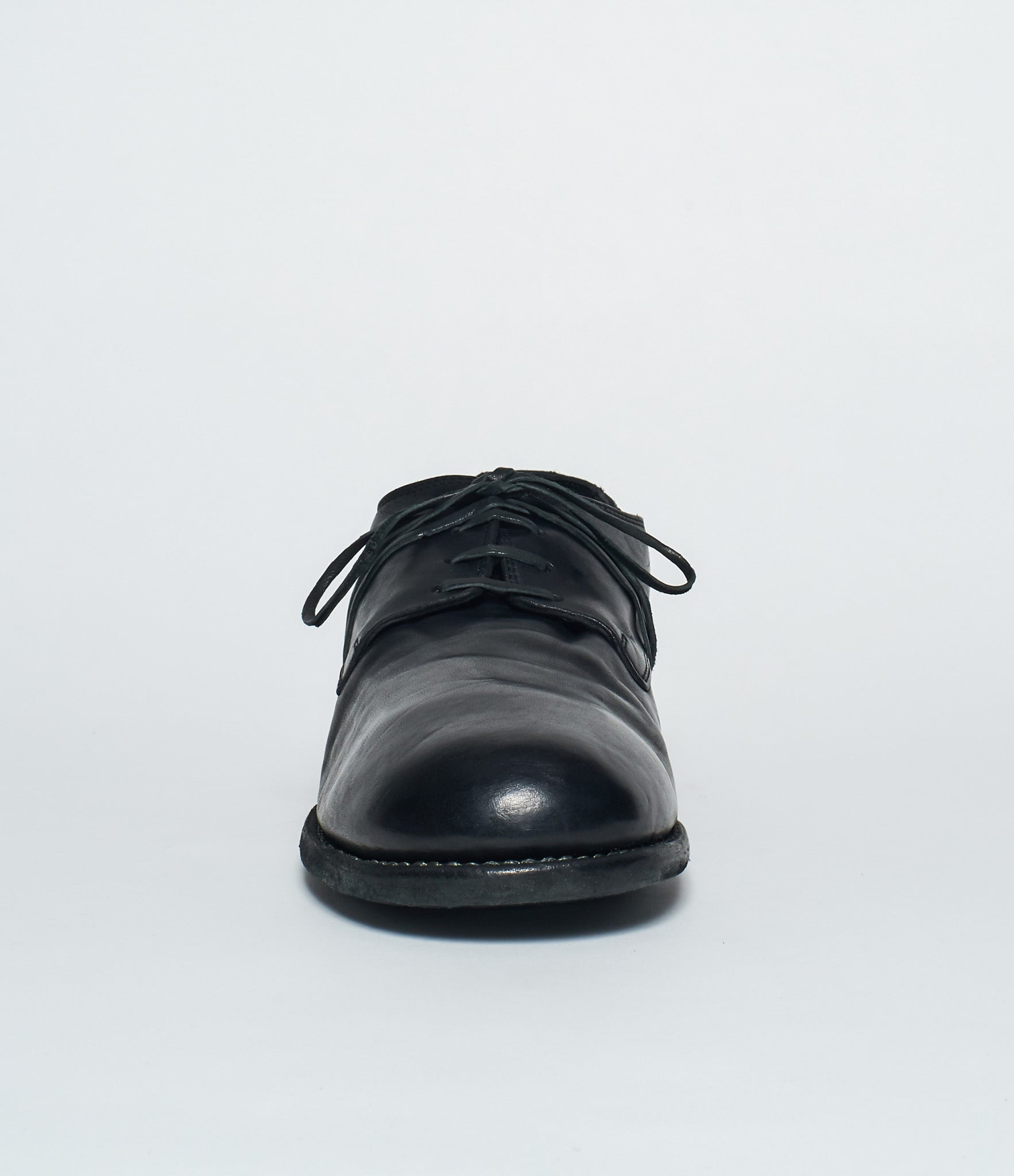 AW26 Guidi Men 992 Oxford Horse Black