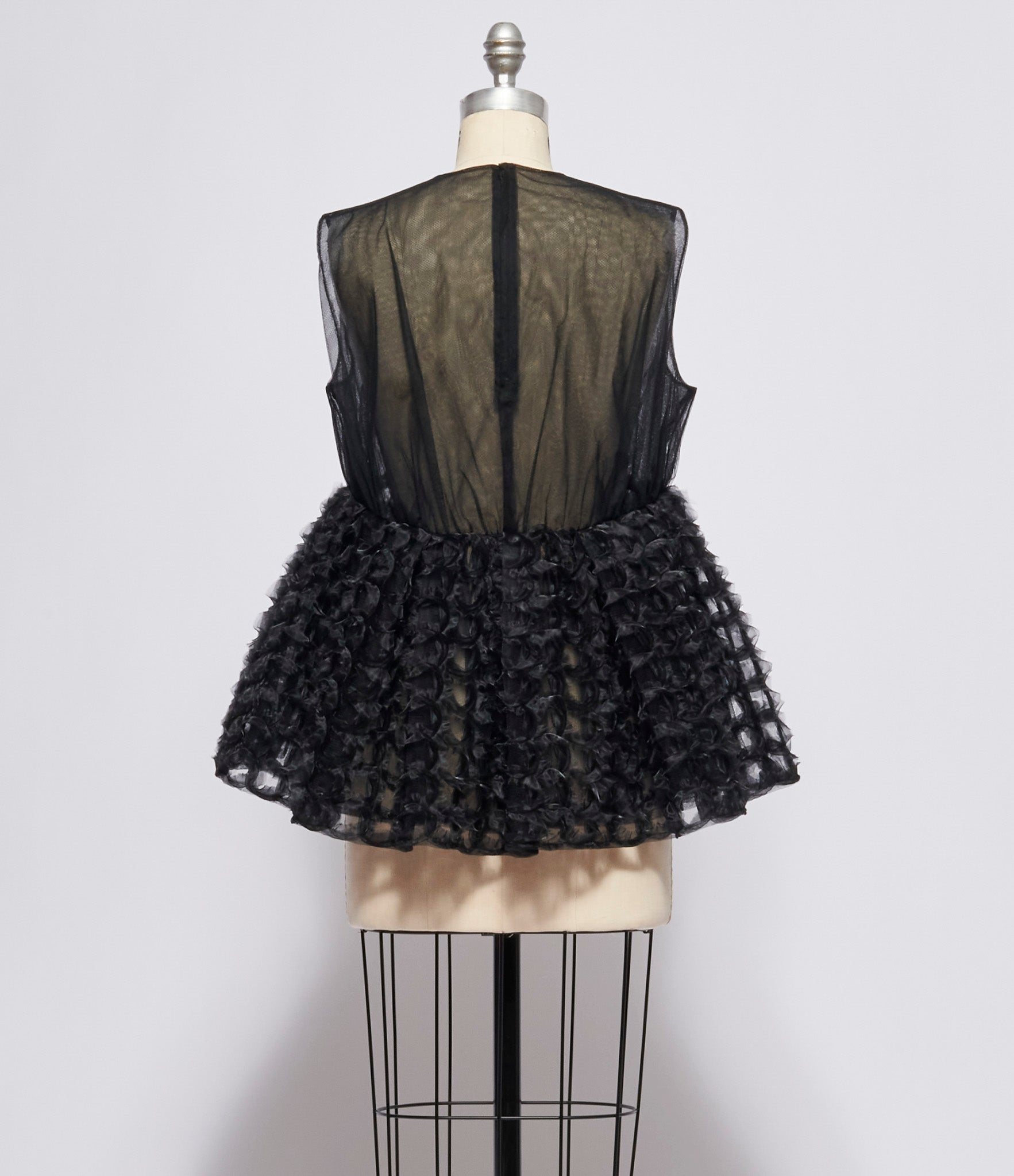 Noir Kei Ninomiya Comme Des Garcons Black Bubble Blouse