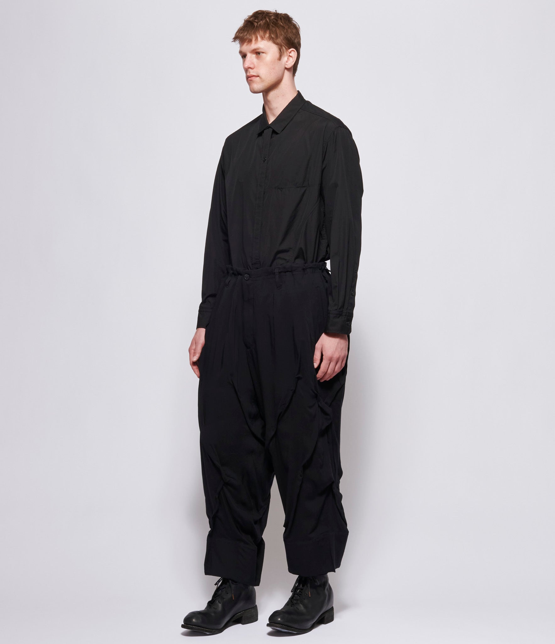 Yohji Yamamoto Pour Homme U-RY Random Tuck Pants