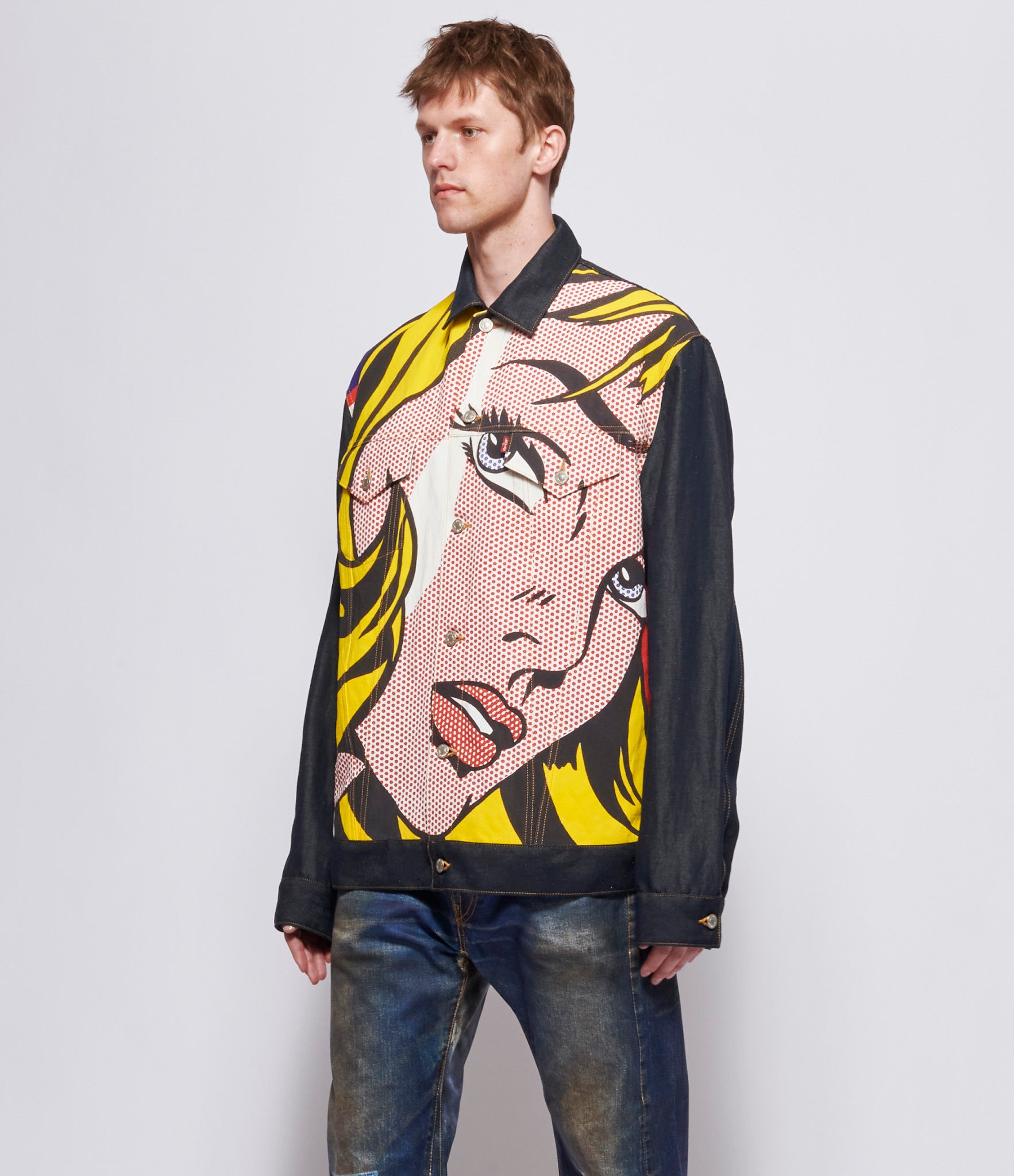 Junya Watanabe Man Roy Lichtenstein Levi's Jacket – IfSohoNewYork