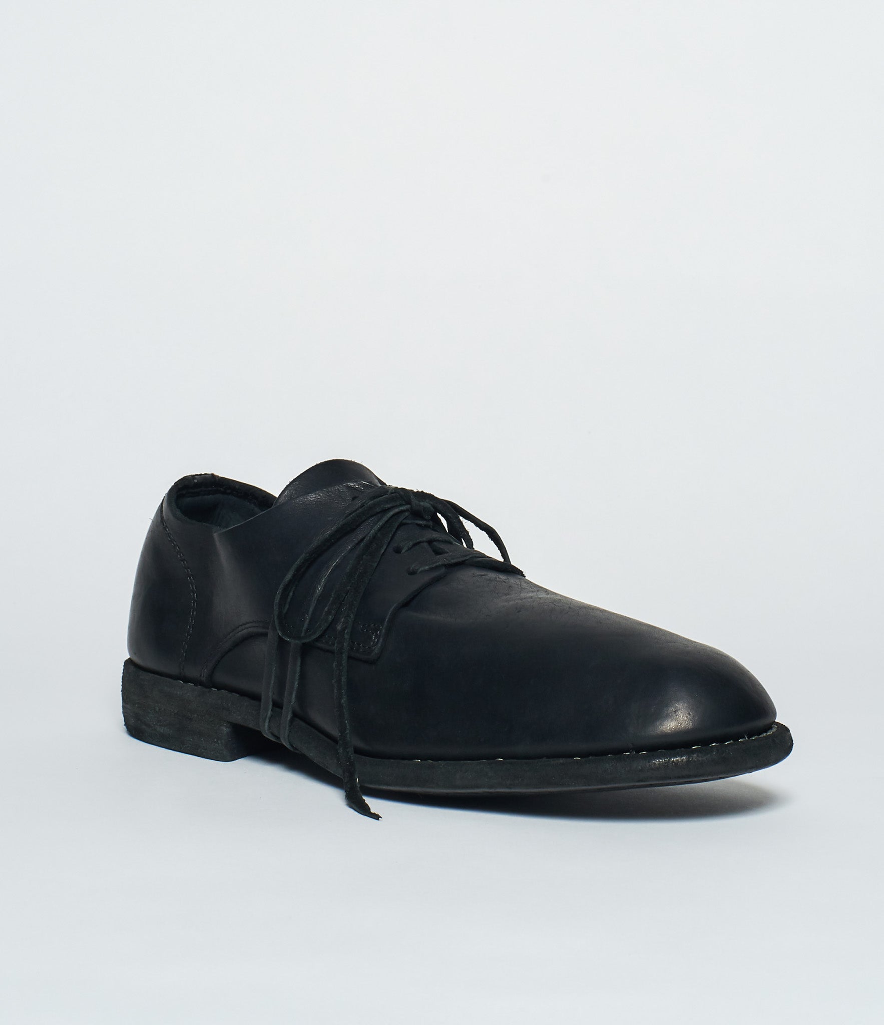 Guidi 992MS Black Calf Full Grain Derby