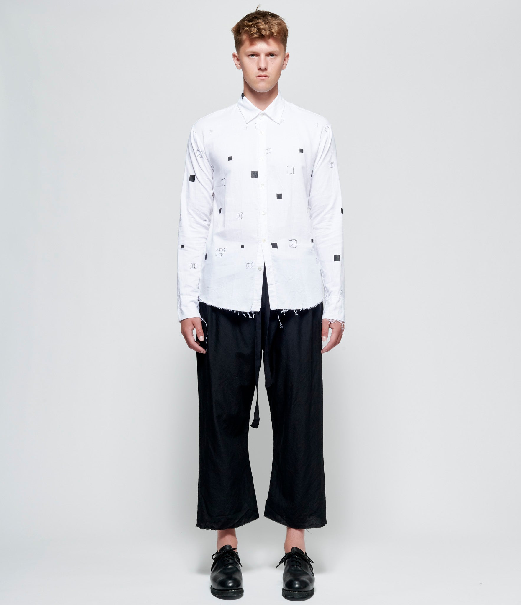 Elena Dawson Black Light Wool Lined Drawstring Pants