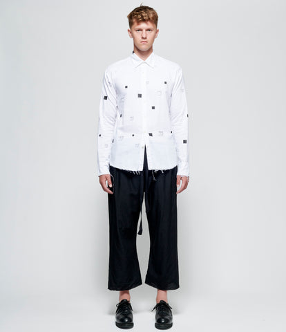 Elena Dawson Black Light Wool Lined Drawstring Pants
