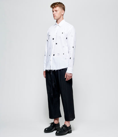 Elena Dawson Black Light Wool Lined Drawstring Pants