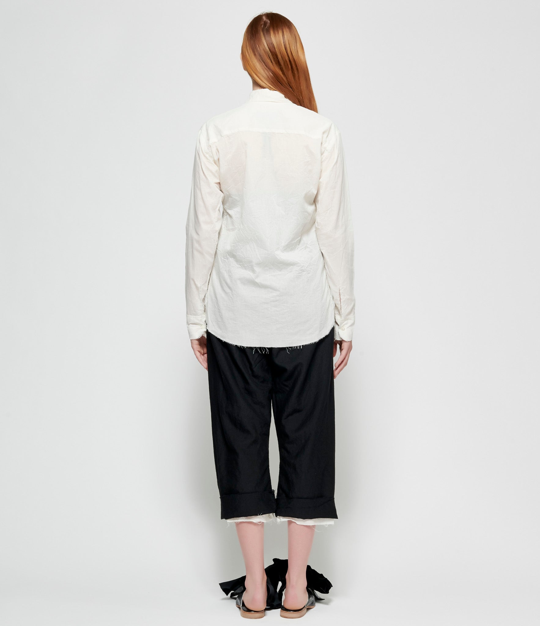 Elena Dawson Light Ivory Cotton Shirt