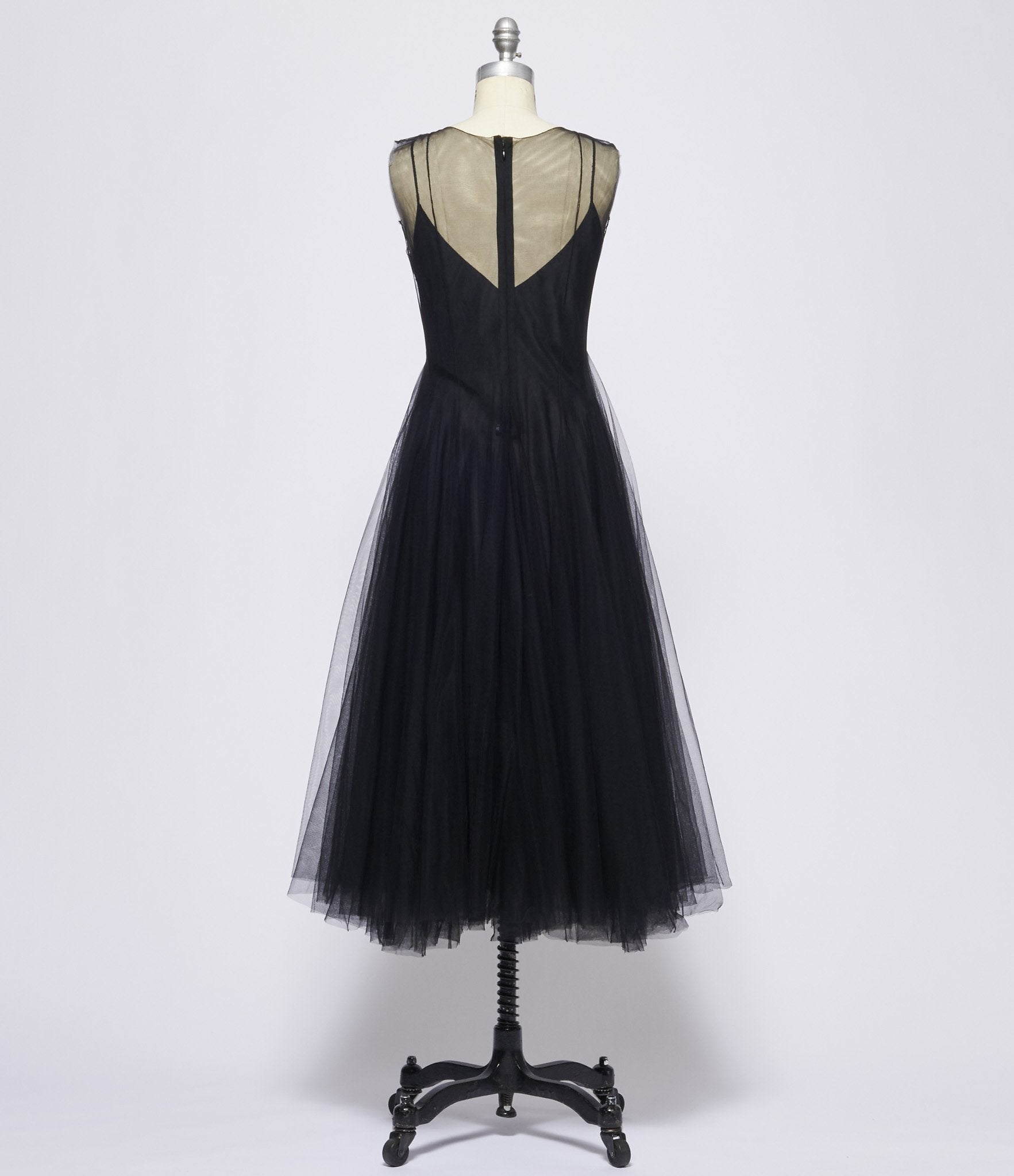 Marc Le Bihan Black Tulle Dress