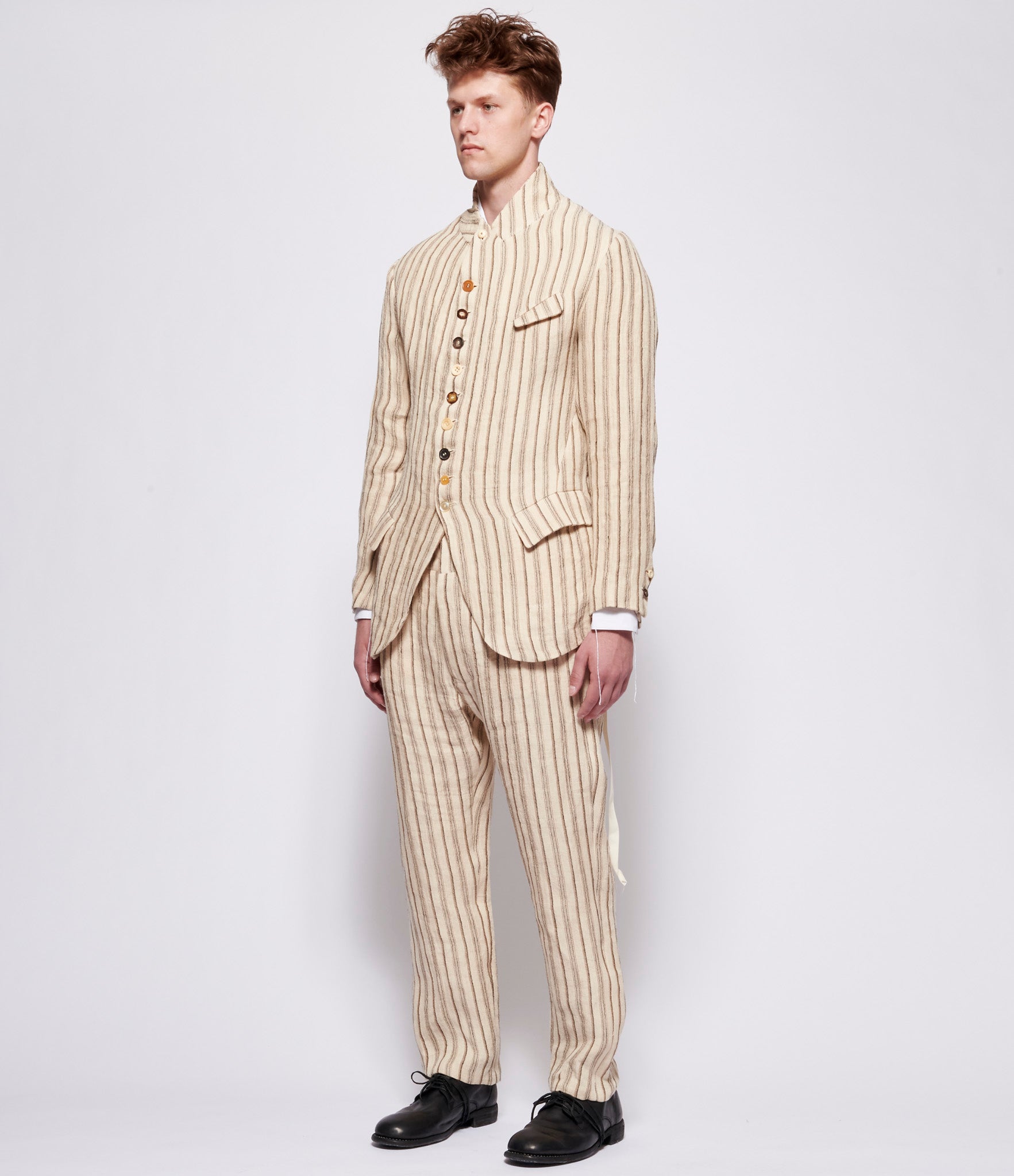 Archivio J.M. Ribot Light Stripes Ten Buttons Blazer – IfSohoNewYork